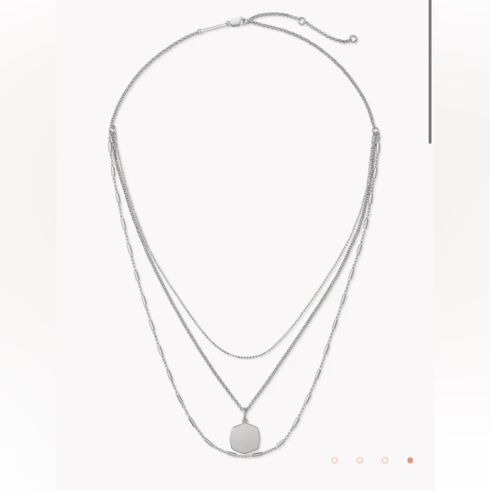 Kendra Scott Triple Strand Necklace